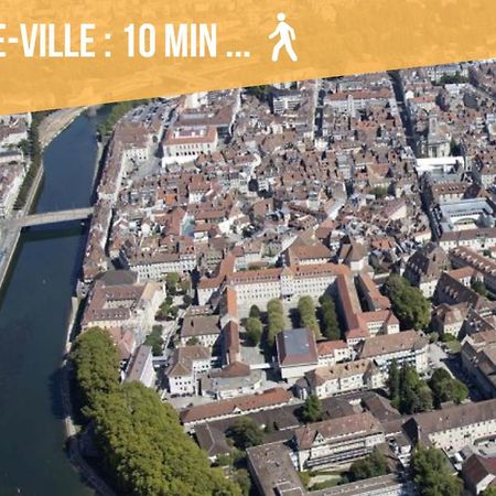 T3 Calme - Ideal Famille & Pros - Parking - Jardin - Wifi - Netflix Besançon Exteriör bild