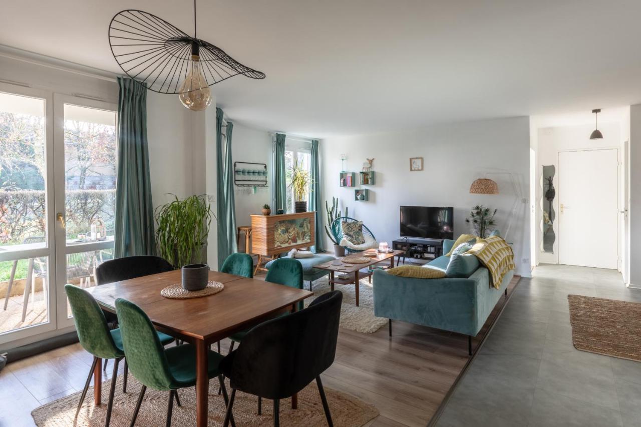 T3 Calme - Ideal Famille & Pros - Parking - Jardin - Wifi - Netflix Besançon Exteriör bild